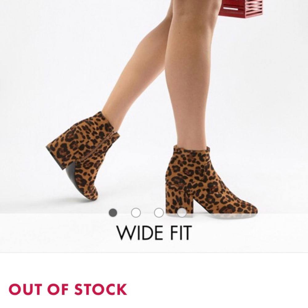 Cheetah booties